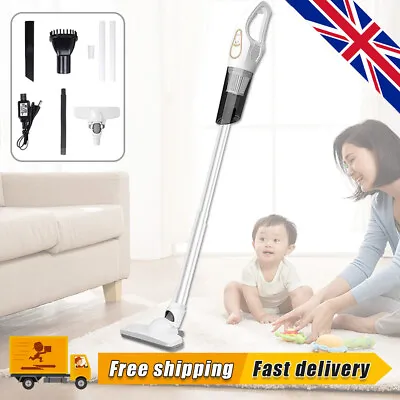 3 IN 1 Cordless Vacuum Cleaner Hoover Upright Lightweight Handheld Bagless UK • £19.55