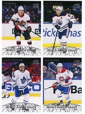 2022-23 World Junior Grads & GOLD Variant - Upper Deck Series 2 **U-Pick List** • $0.72