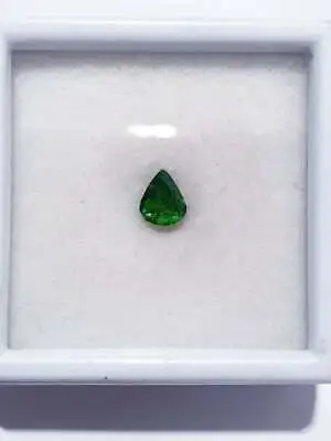 Tsavorite Garnet Pear Shape From Kenya AAA+ COLOR Excellent Cut Green Tsavorite • $378.13