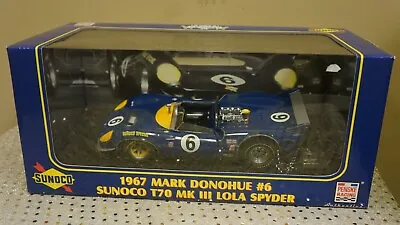 Gmp 1967 Mark Donohue Sunoco T70 Mk Iii Lola Spider New In Box 1:18 Diecast • $249.95