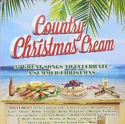 Country Christmas Cream-37 Track Cd-australia-mavericks-leaan Rimes-adam Harvey • $11.99