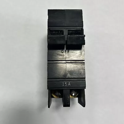 Square D Type Xo 15 Amp Double Pole 2p 240 Volt Xo215 Circuit Breaker Tested • $29.95