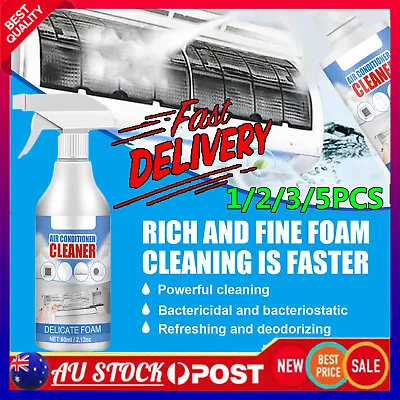 Air Conditioner Foaming Cleaner Air Con Coil Foam Cleaning Sprays Household Use~ • $10.22