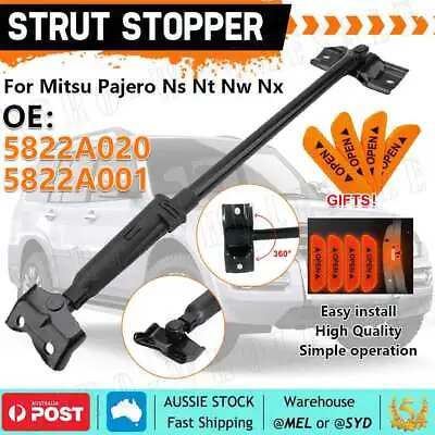 Fits Mitsubishi Pajero NS NT NW NX Back Door Strut Safety Stay Stopper Tailgate • $49.95
