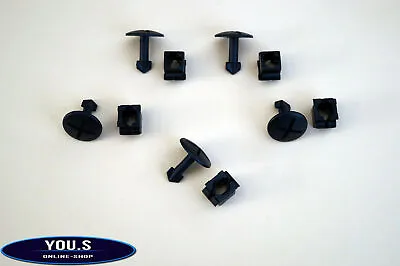 5 Set Retaining Clip Engine Protection Underprotection Screw For Audi A4 A6 VW Passat  • $11.66