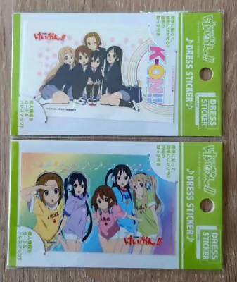 K-On Dress Sticker Set Of 2 Japan Anime • $47
