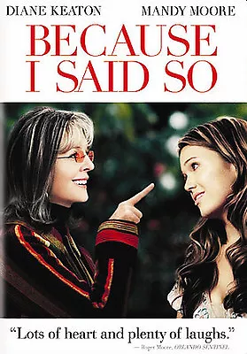 Because I Said So [Full Screen Edition] - DVD Karen Leigh Hopkins • $5.03