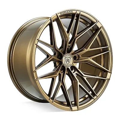 19” Rohana Rfx17 Gloss Bronze Wheels Rims For Vw Cc Audi Q3 A3 S3 19x8.5 • $2280