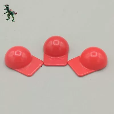 X3 PLAYMOBIL Vintage Red Cap Workshop Gas Station Go Kart Visor 3520 3523 3538 • $4.43