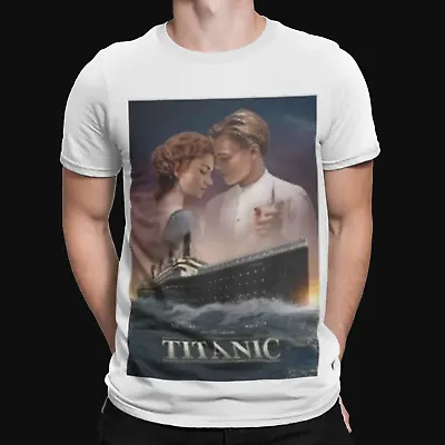 £5.99 • Buy Titanic Poster T-Shirt - Film Action TV Cool Retro Movie Retro Xmas Gift Tee Top