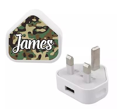 Personalised Label Only Name Sticker For Apple IPad IPhone Charger Plug UK Ap7 • £2.95