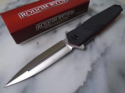 Rough Ryder Ball Bearing Pivot Stiletto Pocket Knife Folder G10 RR2084 HCSS New • $16.99