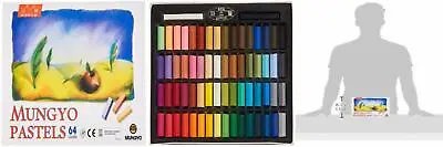 Mungyo Non Toxic Square Chalk Soft Pastel 64 Pack Assorted Colors  • $14.27