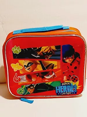 Miraculous Ladybug Rectangle Lunch Bag Lunch Box Birthday Gift Original New • £12.34