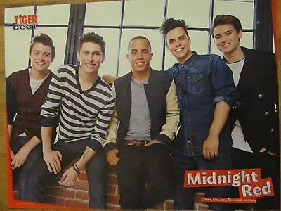 Midnight Red Ross Lynch And R5 Double Full Page Pinup • $1.99