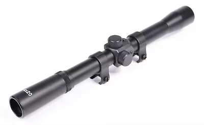 BB Pellet Air Gun 22 Rimfire Rifle Scope 4x20 With Dovetail Ring • $16.90