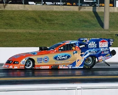 Mike Neff Ford Rookie Of The Year Funny Car Close Up Shot 8x10 Glossy Photo #2 • $2.99