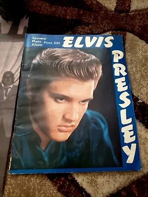 ELVIS PRESLEY  SIGNED  1956  ORIGINAL  Concert  PROGRAM FROM SHOW 1950s  RARE • $139