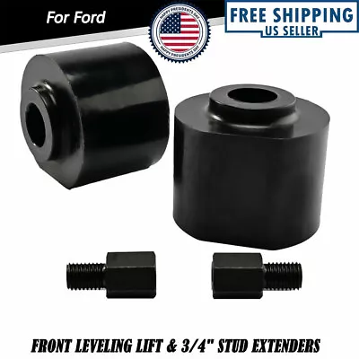 3 Front Leveling Lift Kit 99-23 For Ford F250 F350 Super Duty For F150 2WD Black • $47.99