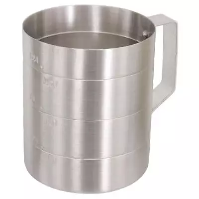 CRESTWARE MEA05D Measuring CupGrayAluminum 21D747 CRESTWARE MEA05D • $10.12