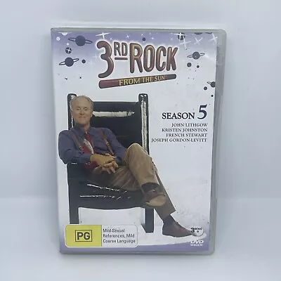 3rd Rock From The Sun DVD 1996 3Disc Season 5John Lithgow R4 • $15