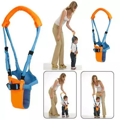 Baby Toddler Walking Harness Aid Assistant Rein Learn Walk Safety Equipment Uk • £6.99