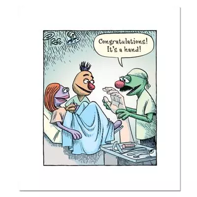 Bizarro  Muppet Birth  Hand Signed Limited Edition Cartoon Art COA • $150