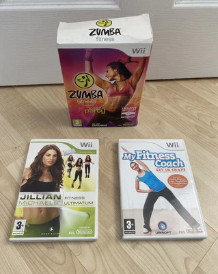 £10 • Buy Fitness Games X3 Bundle (Nintendo Wii)