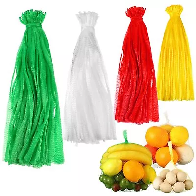 500 Pcs Mesh Netting Storage Bags For Fruits Vegetables Eggs Seafood • $34.50