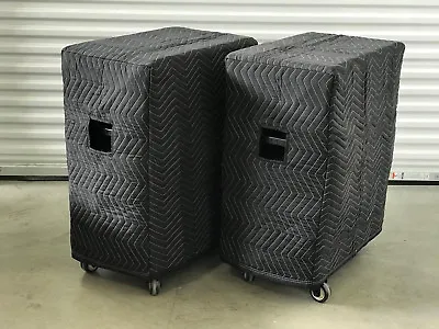 QSC KS212C KS 212C Premium Padded Black Speaker Covers- (2)  Qty Of 1=1 Pair! • $199.99