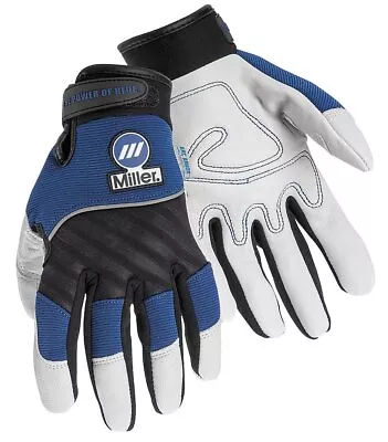 Miller Genuine Arc Armor Metalworker Gloves - 1 Pair - Large 251067 By Miller... • $34.34