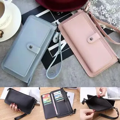 Ladies Short Small Money Purse Wallet Women Leather Folding Coin Card Holder UK • £3.99