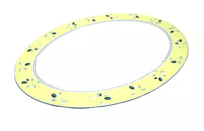 £17.38 • Buy Royal Doulton Blueberry SERVING TRAY / PLATTER 12” Yellow And Blue