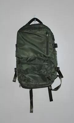 Khaki Green Laptop Bag Backpack With Portable Charger Unisex BRAND NEW Free Post • $39.99