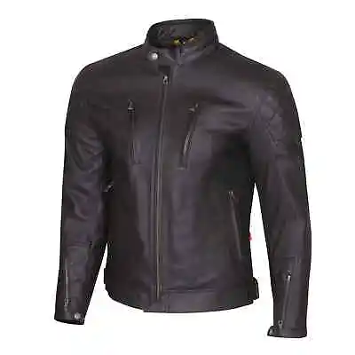 £237.99 • Buy Merlin Wishaw D30 Black Leather Motorcycle Vented Jacket New