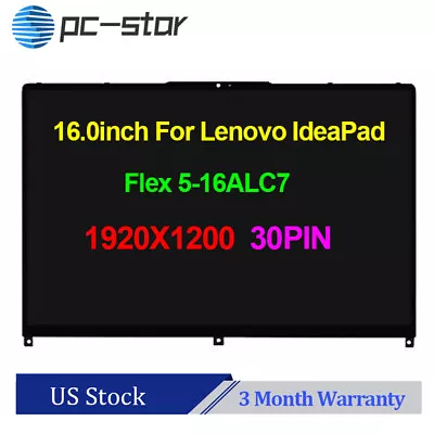 Touch Screen Digitizer For Lenovo IdeaPad Flex5 16ALC7 16IAU7 5D10S39793 New • $185