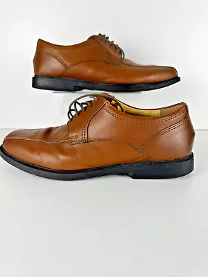 M & S Air Flex Mens Shoes Size 8 Wide Fit Brown Lace Ups  • £19.99