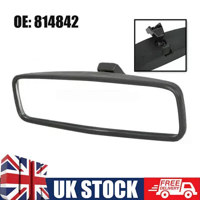 Interior Rear View Mirror Fits:Peugeot 107 Citroen C1 Toyota AygoRenault Clio • £9.90