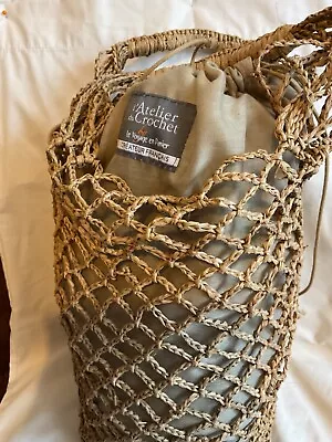 Sahara L’Atelier Du Crochet Woven String Bag • £20