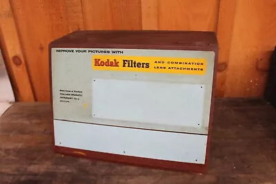 Vintage Kodak Filter Store Display Cabinet- W/ Filters • $100