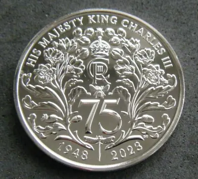 2023 King Charles III 75th Birthday BU £5 Five Pound Coin - In Stock • £14.99