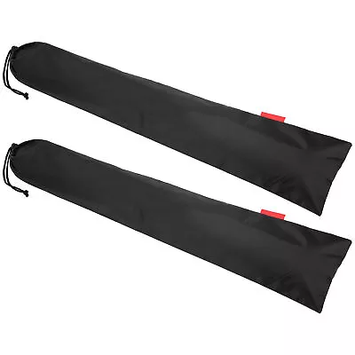 $25.85 • Buy 2Pcs Camping Accessory Bag Multi-role Portable Tent Canopy Pole Storage Bags