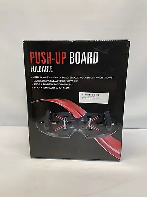 9 In 1 Push Up Board Foldable System For Fitness And Healthy Exercise. W/bands • £24.70