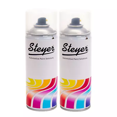 2 X VW Spray Paint Colour Code R902 Grey White Aerosols Van Car Gloss Grauweiss • £31.67