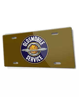 Oldsmobile Ringed Globe Emblem Aluminum License Plate - 16 Colors - Made In USA • $17.90