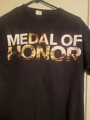 Medal Of Honor Video Game Promo  Black Shirt Men's Size M • $5