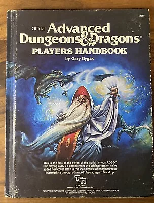 Official Advanced Dungeons & Dragons Players Handbook (1978) Gary Gygax • $43