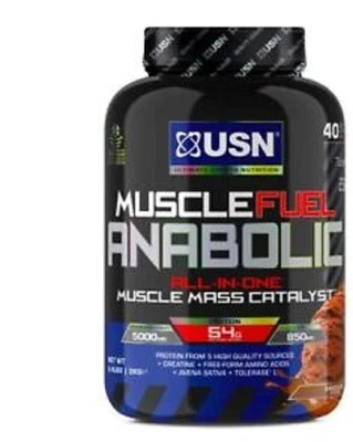 £47.50 • Buy USN Muscle Fuel Anabolic Chocolate All-in-one Protein Powder Shake (2kg):