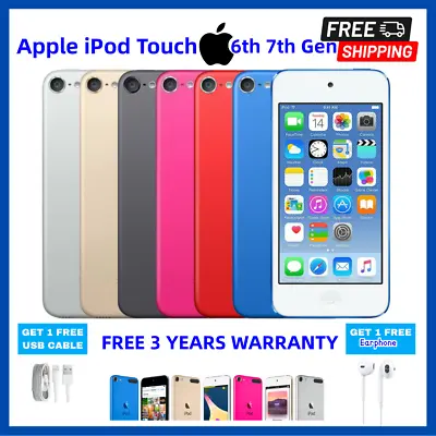 NEW Apple IPod Touch 6th 7th Generation 64GB 128GB 256GB MP4 Game Fast Shipping • $295.41