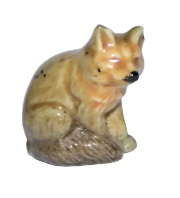 Wade Whimsies Fox Figurine Animal Trinket Vintage Collectible England • $9.99